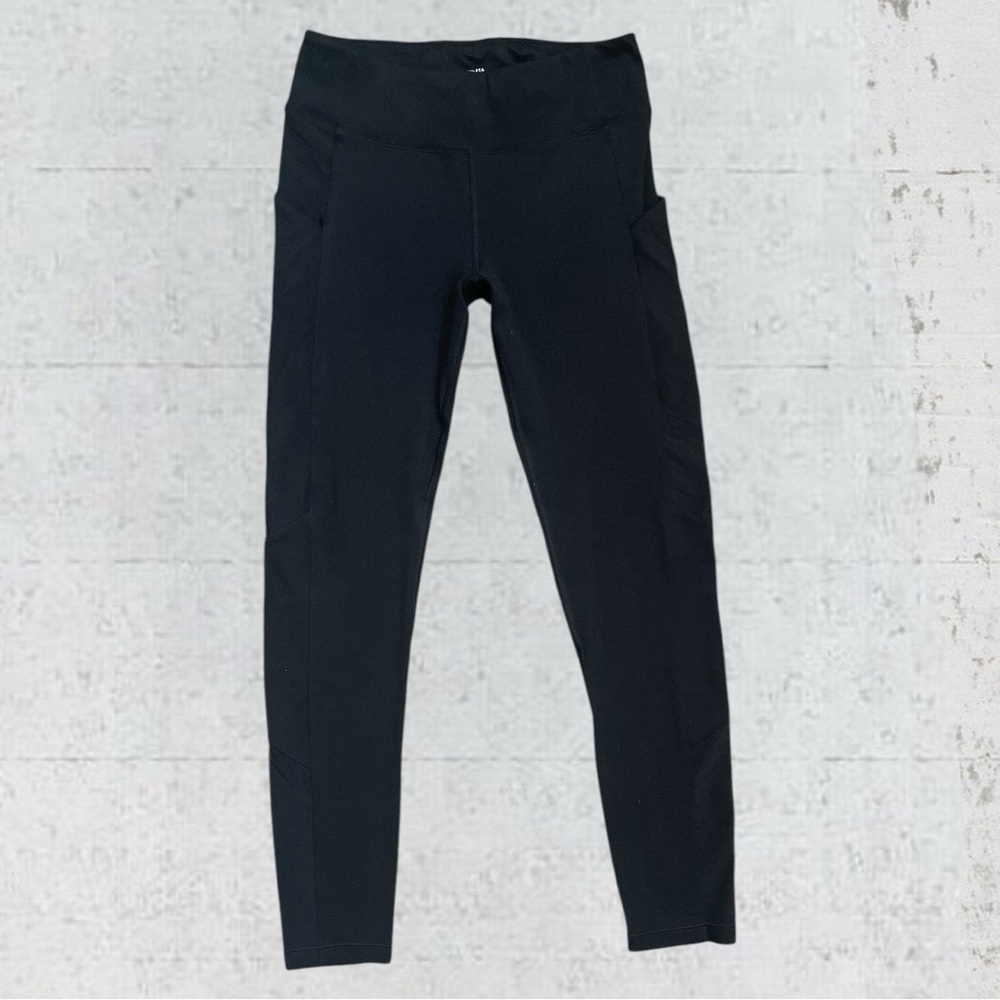 Athleta Girl Moto-VationTights Legging Pants Black Girls Kids XXL/16 - Picture 4 of 16